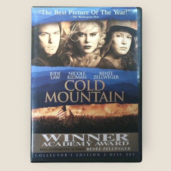 Cold Mountain 2-Disc Set DVD Starring Nicole Kidman Jude Law Renée Zellweger - Picture 1 of 2